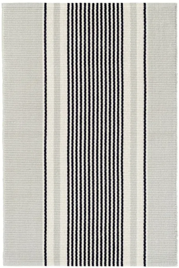 Gunner Stripe Handwoven Cotton Rug