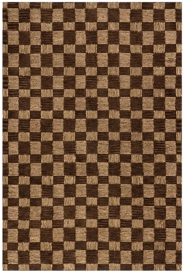 Cedar Checked Hand Tufted Wool Rug