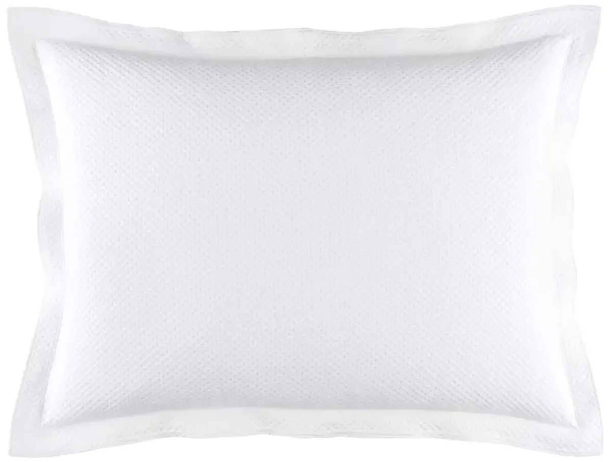 Petite Trellis Matelasse Sham