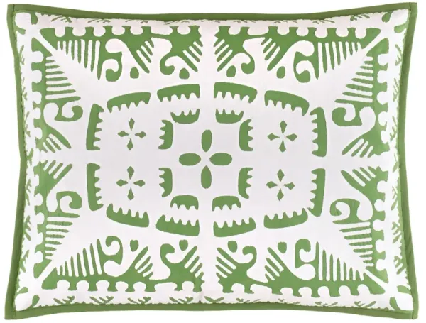 Knight Wood Cutwork Sham