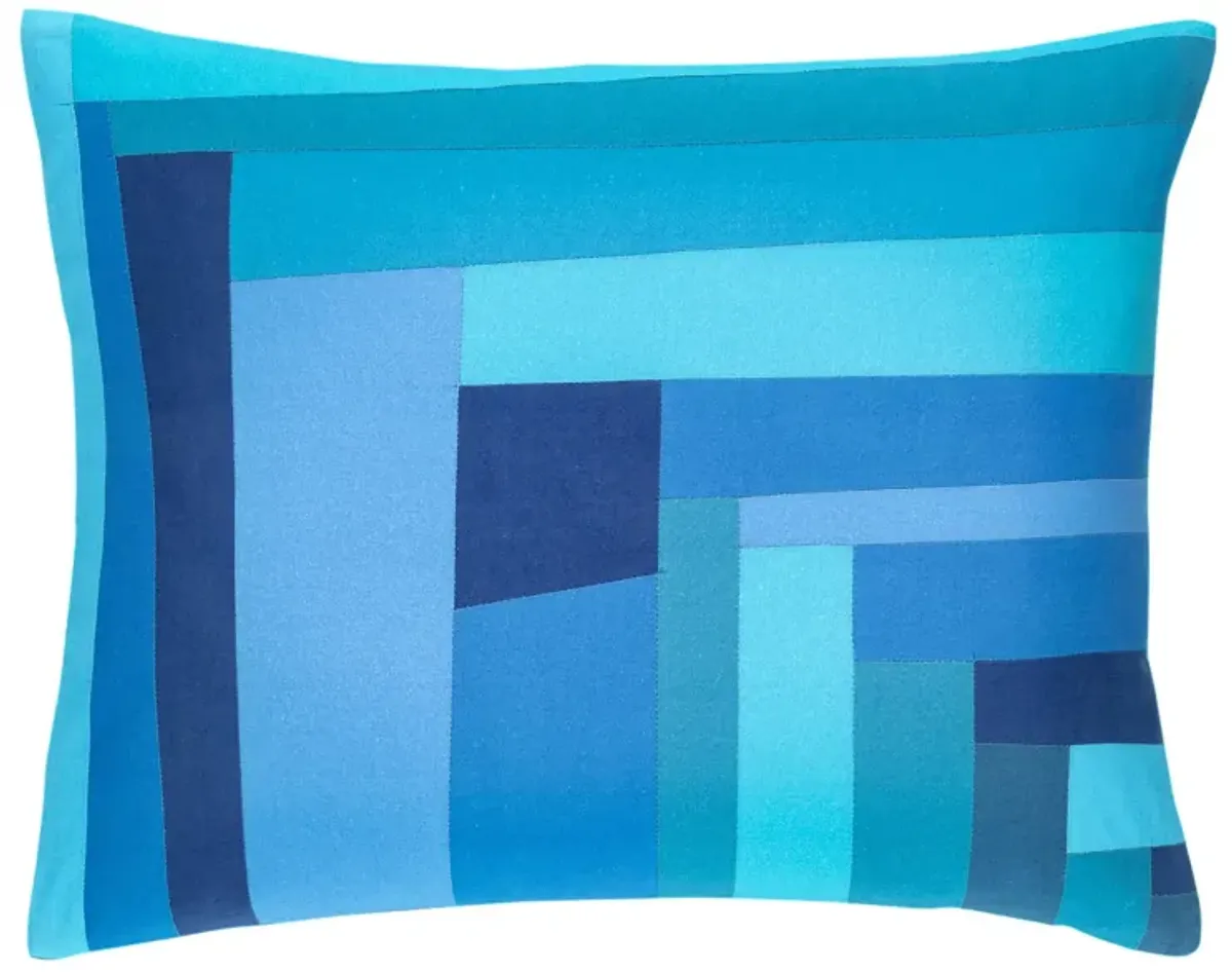 Plait Patched Decorative Pillow Cover