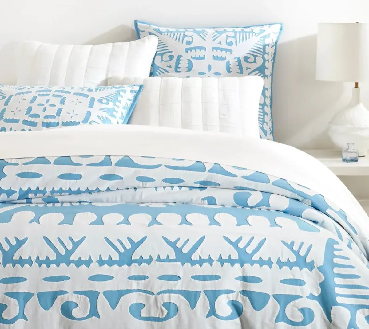 Knight Wood Cutwork Sham