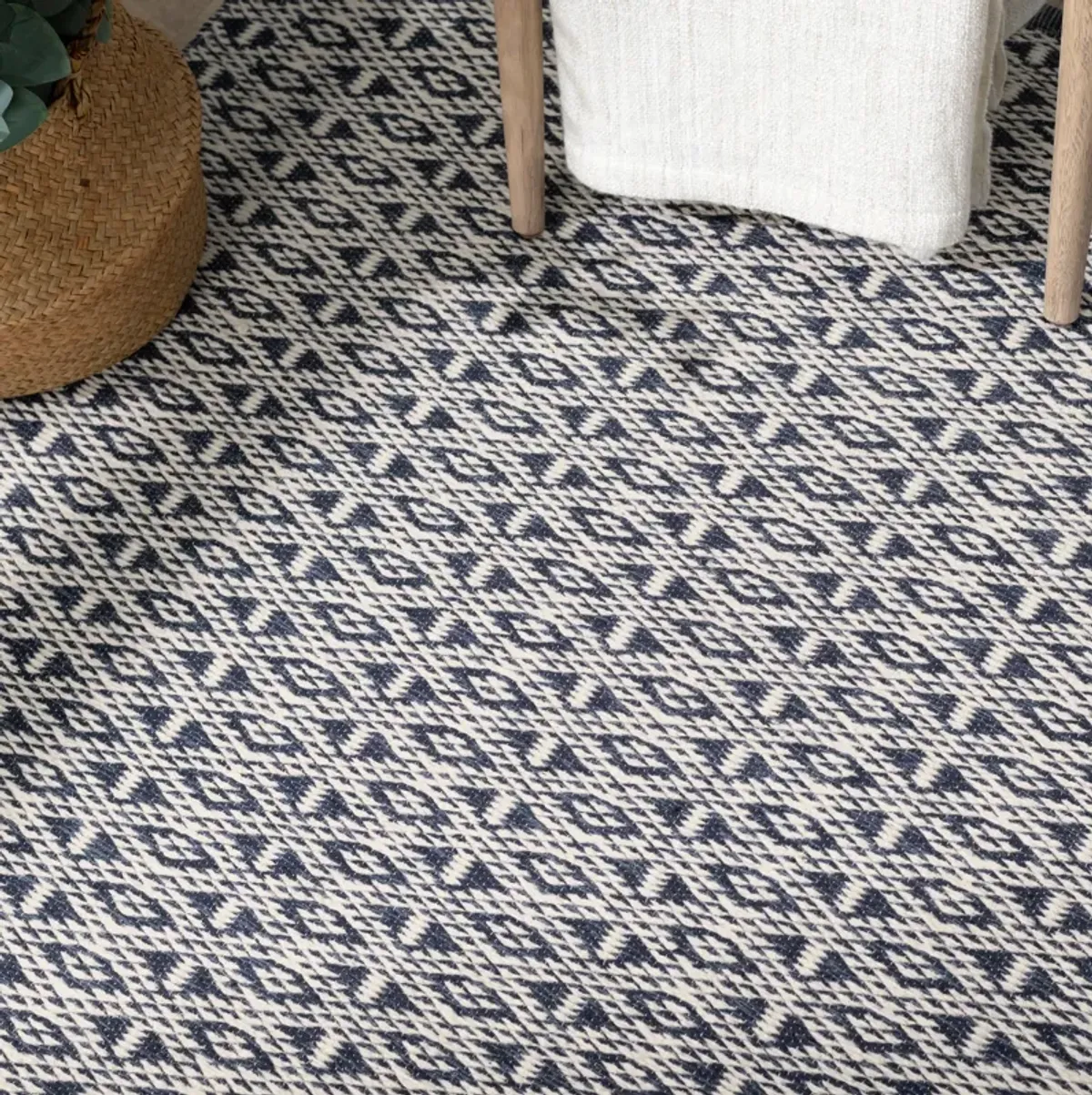 Bare Handwoven Cotton Rug