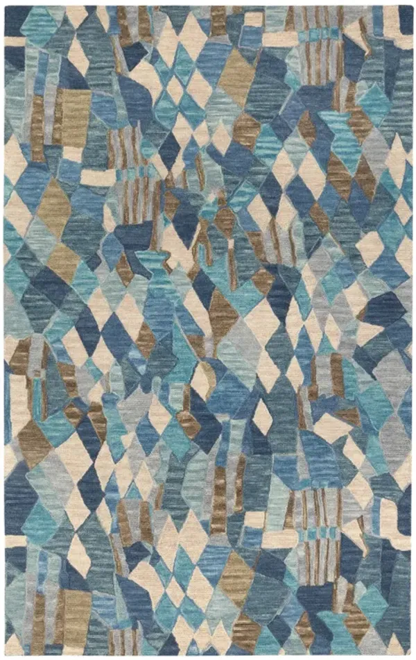 Deer Leap Hand Hooked Wool Rug