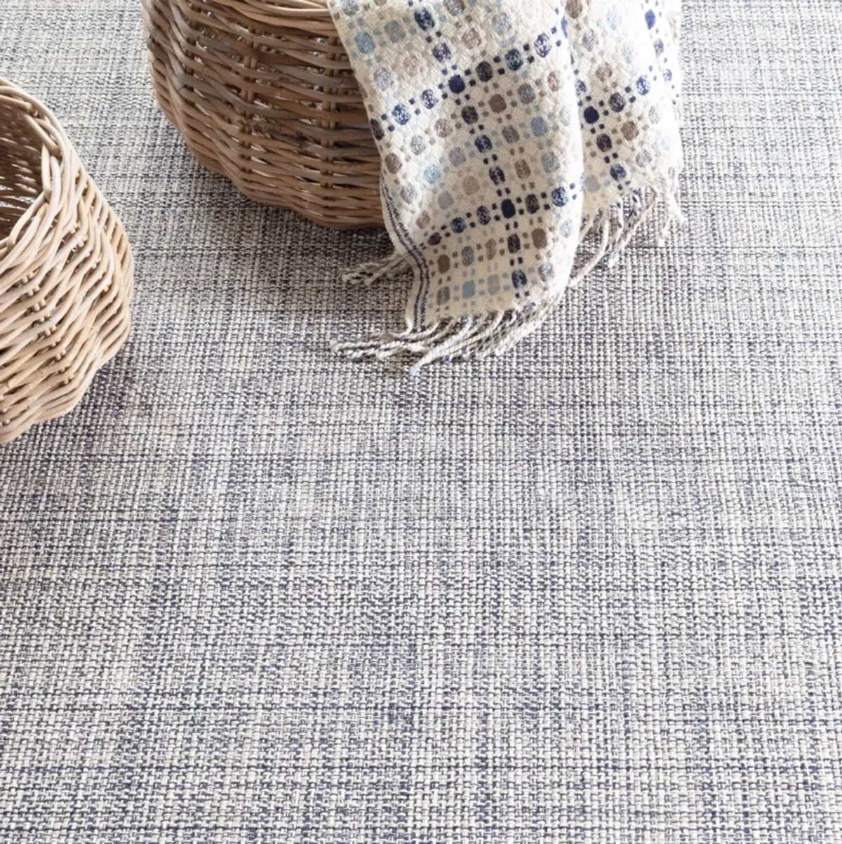 Marled Handwoven Cotton Rug