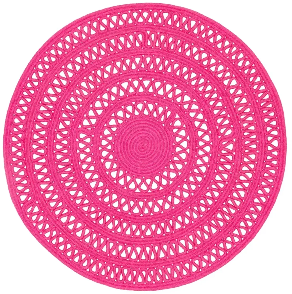 Bowline Handwoven Indoor/Outdoor Round Rug
