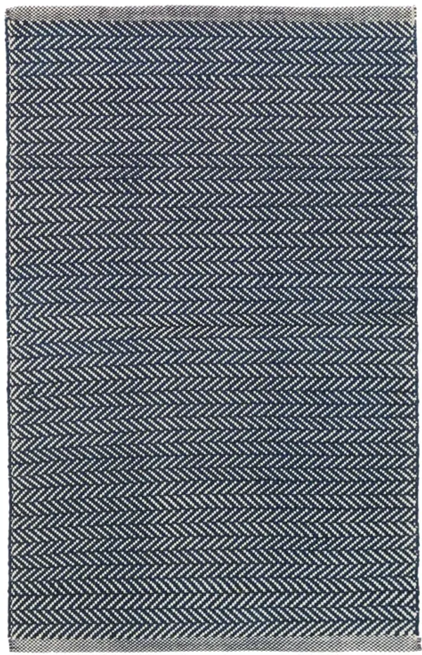 Herringbone Handwoven Cotton Rug