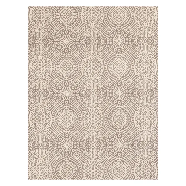 Temple Hand Micro Hooked Wool Rug