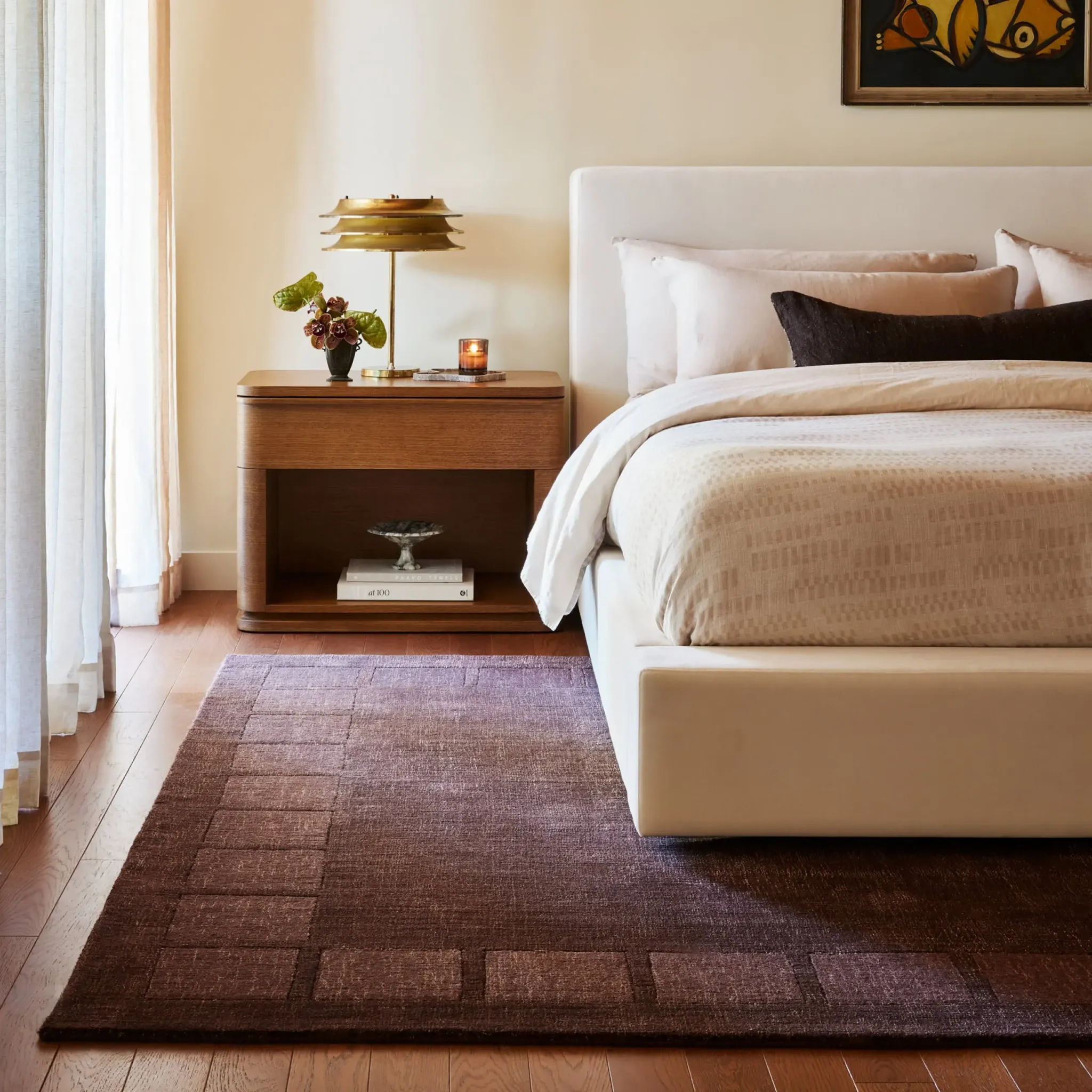 Lira High Low Wool Blend Rug Annie Selke | Furniture.com