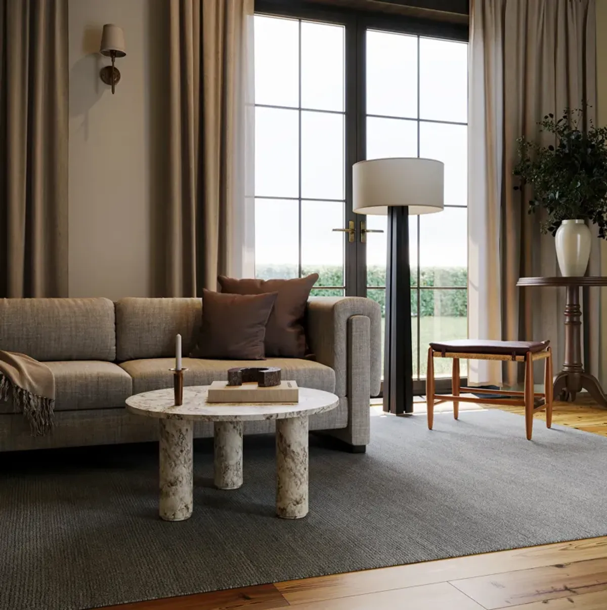 Hollis Solid Wool Rug by Nate Berkus