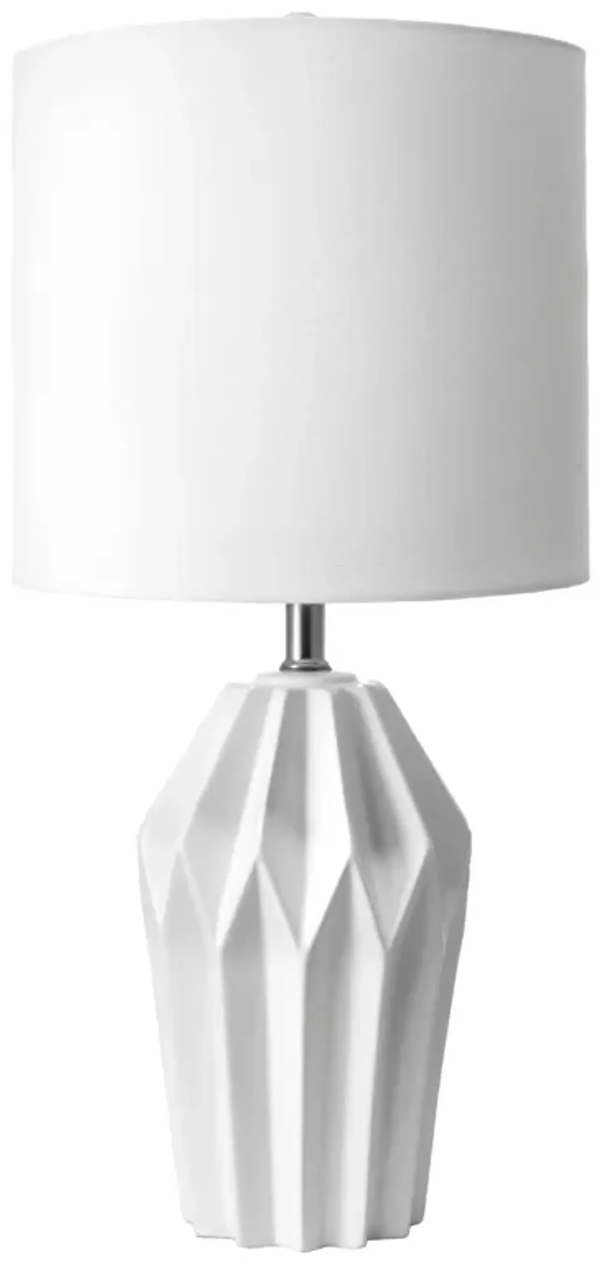 24-inch Cressida Ribbed Ceramic Table Lamp