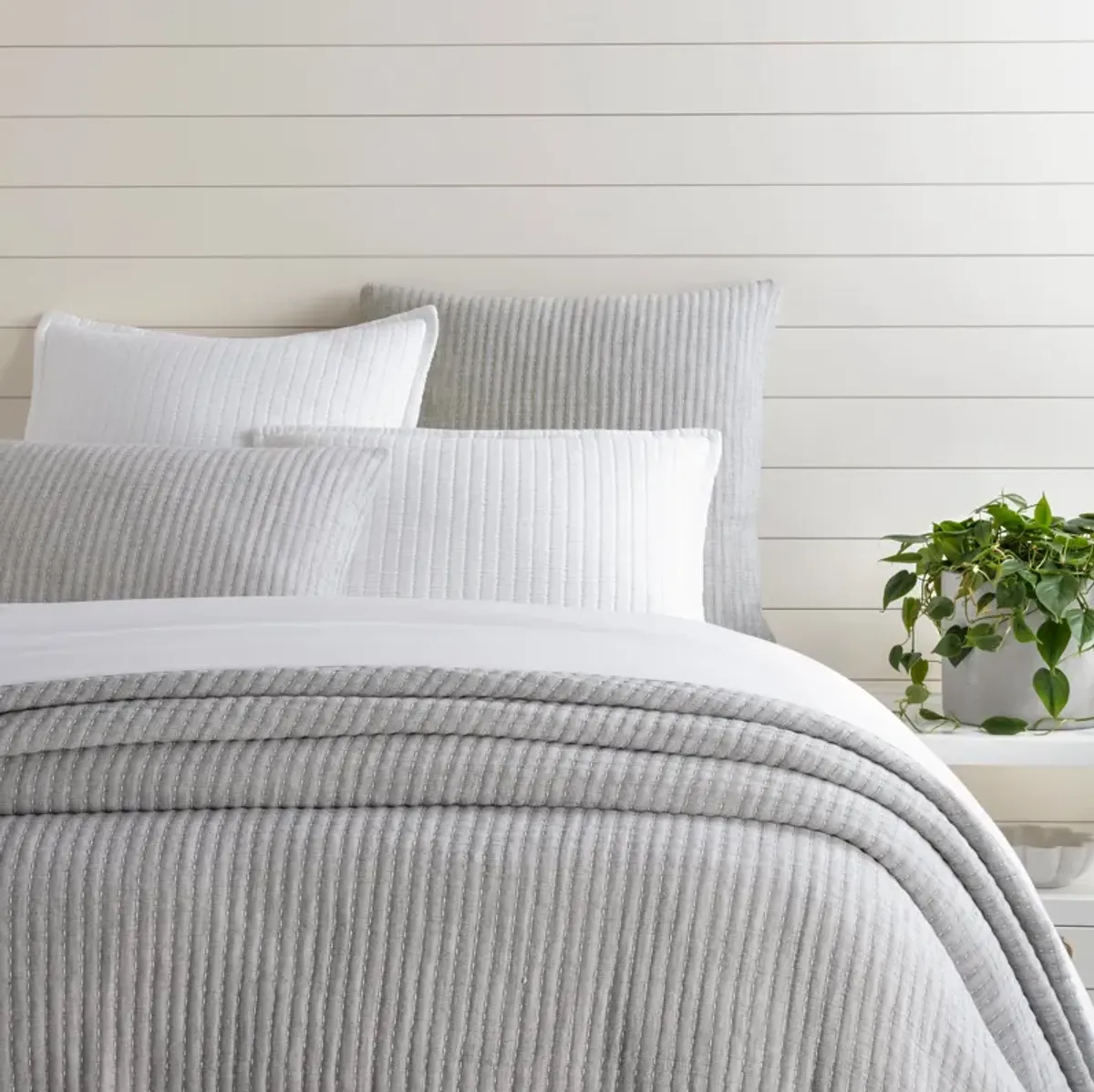 Pick Stitch Matelasse Coverlet
