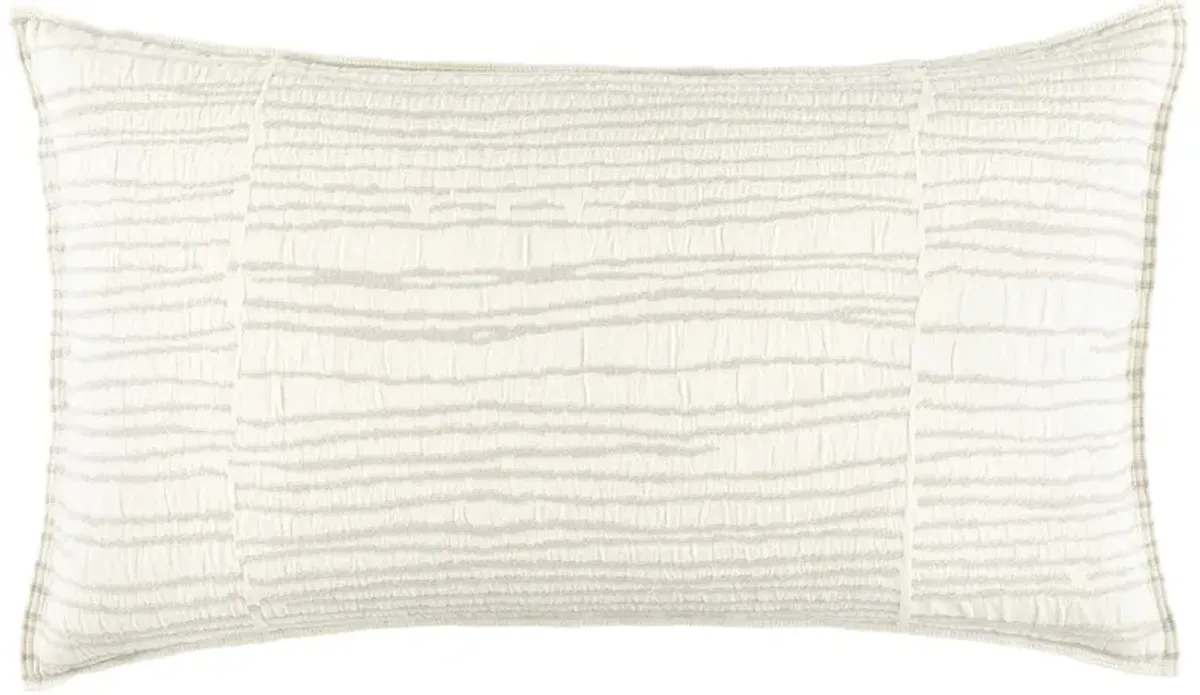 Striae Matelasse Sham