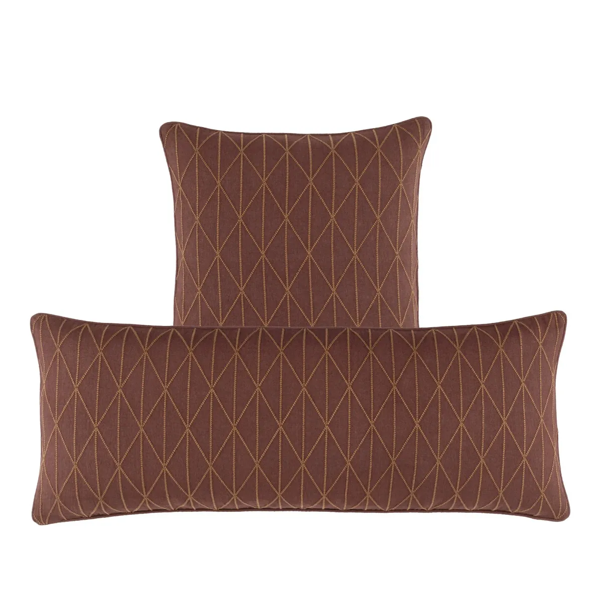 Adger Embroidered Decorative Pillow Cover