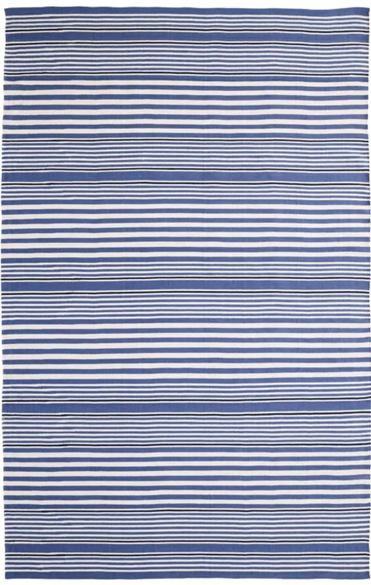 Rugby Stripe Handwoven Indoor/Outdoor Rug