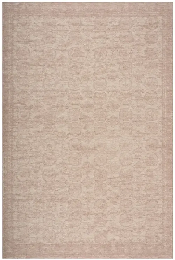 Bahira Traditional Floral Washable Rug