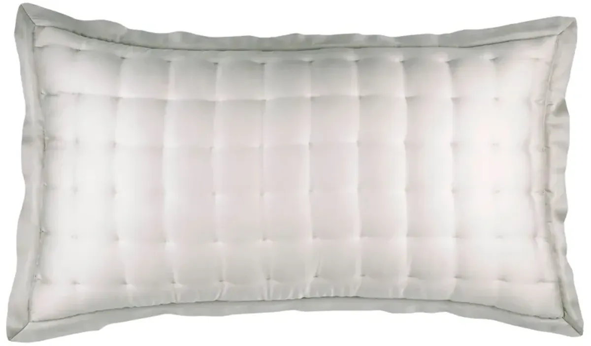 Silken Solid Puff Sham