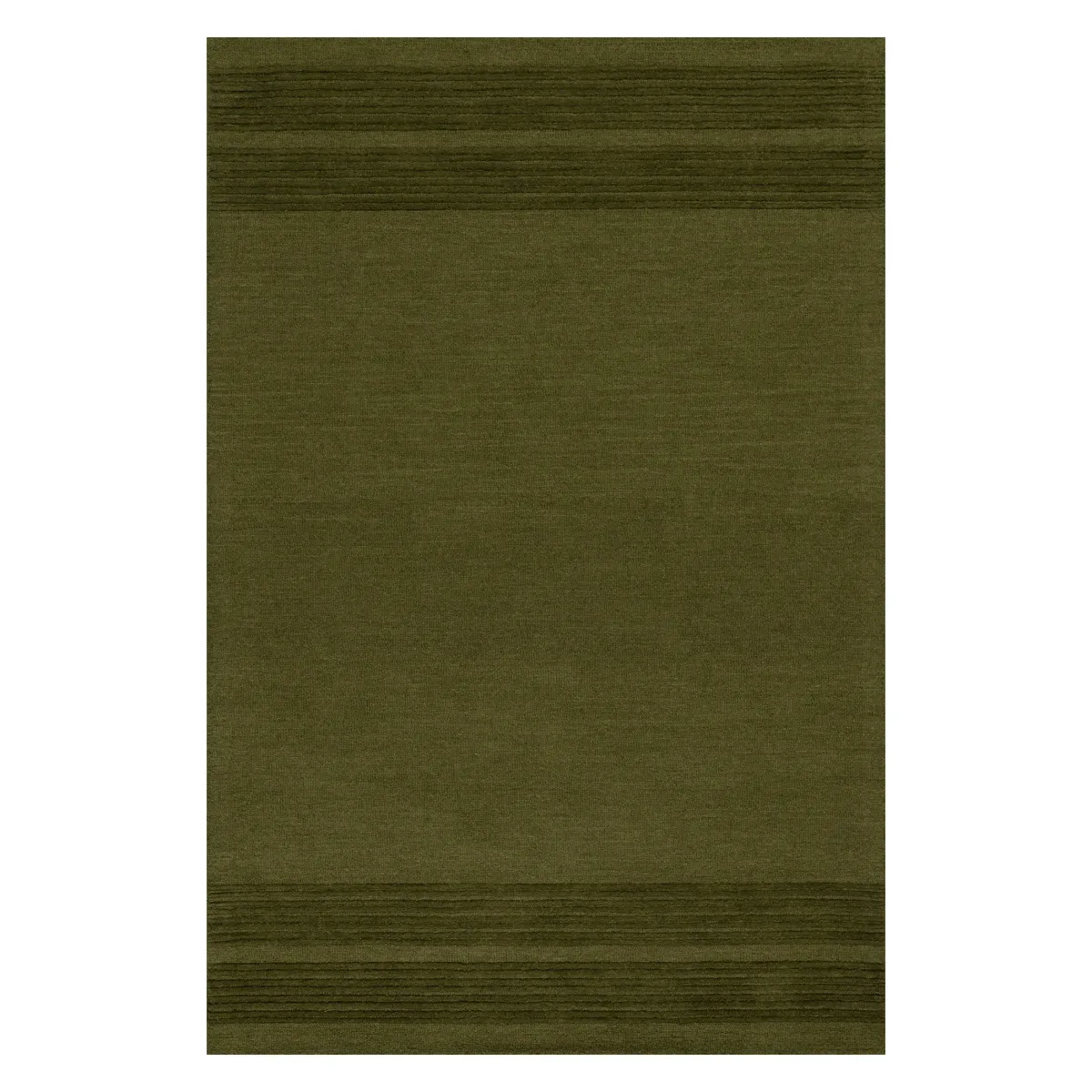 Cotina Modern Bordered Handmade Wool Rug
