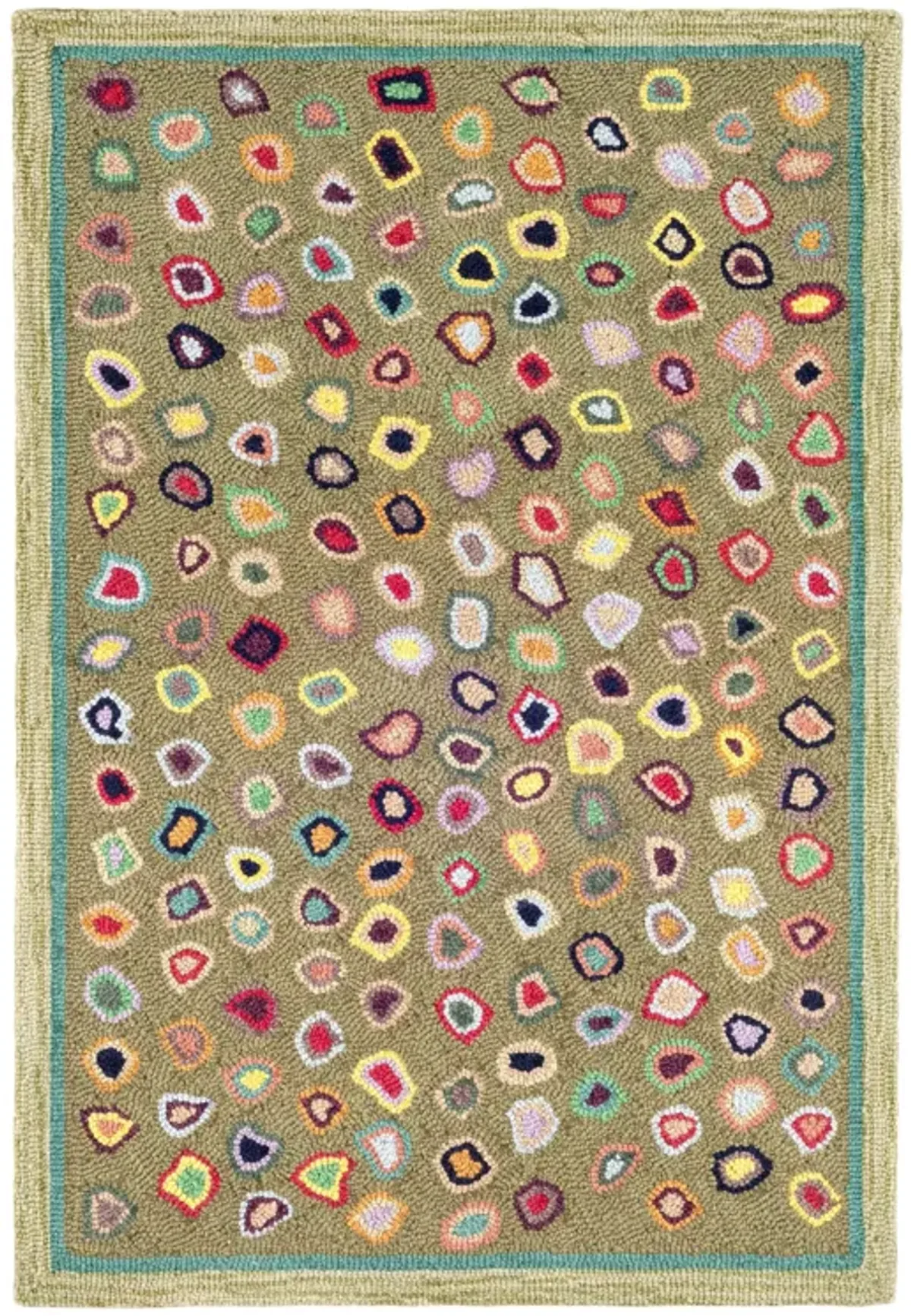 Cat's Paw Hand Micro Hooked Wool Rug