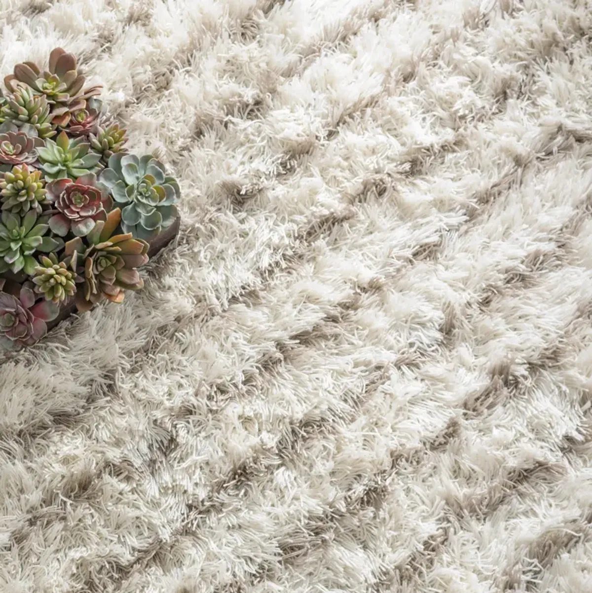 Moroccan Lines Handwoven Performance Rug