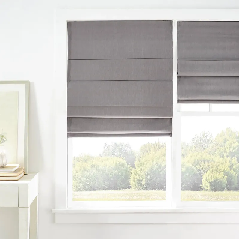 Textured Cordless Roman Shade