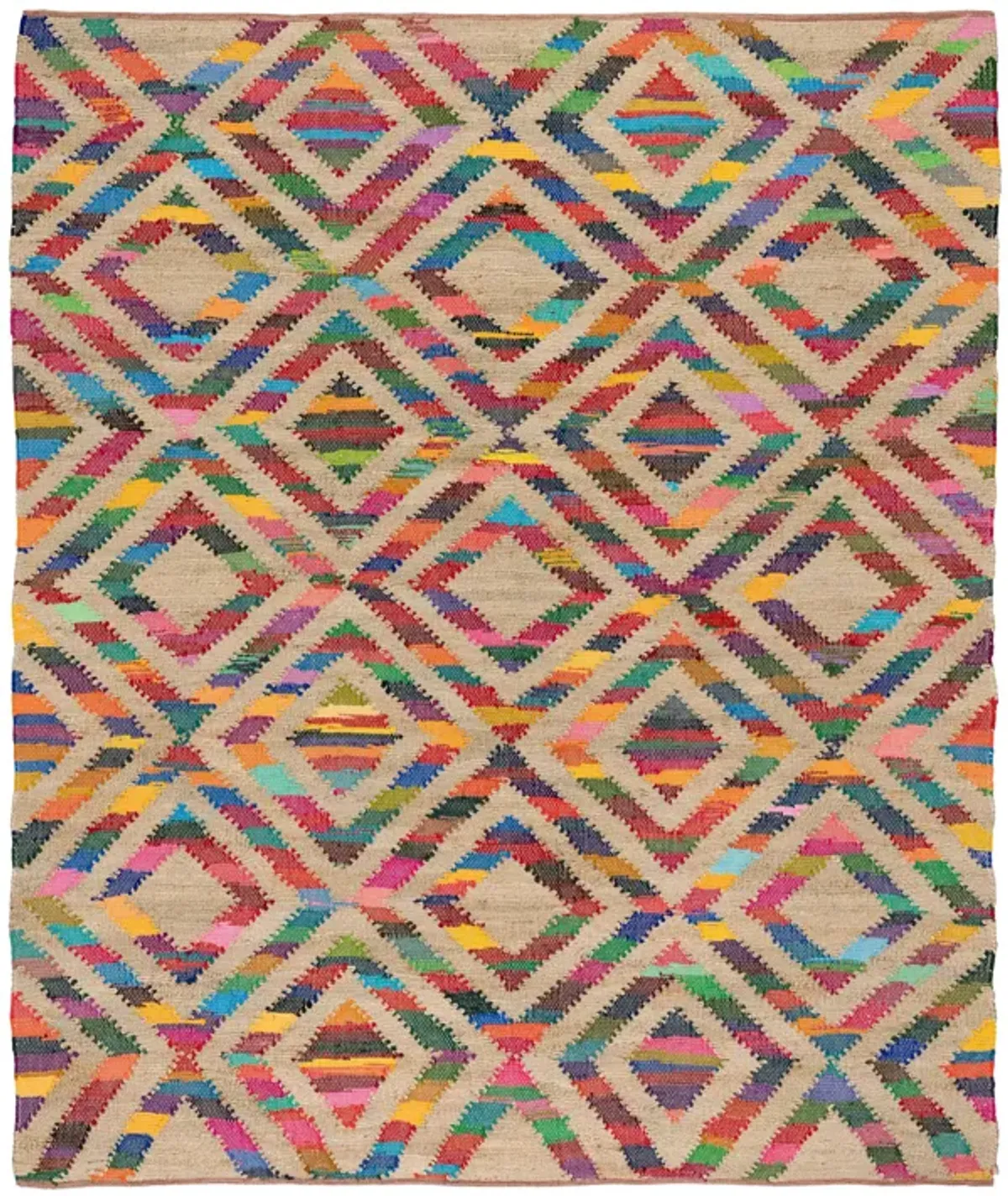 Tetra Chindi Handwoven Jute Rug