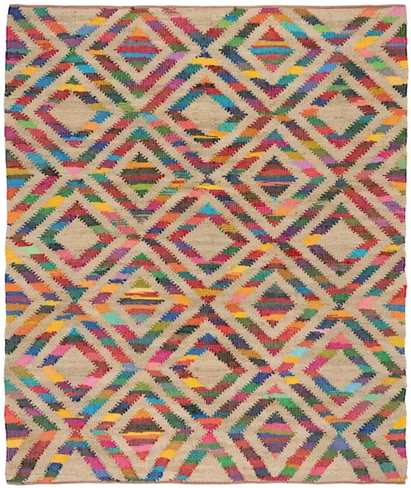 Tetra Chindi Handwoven Jute Rug