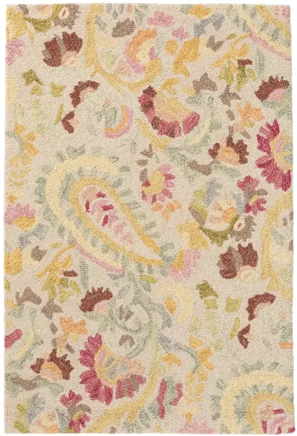 Ines Hand Micro Hooked Wool Rug