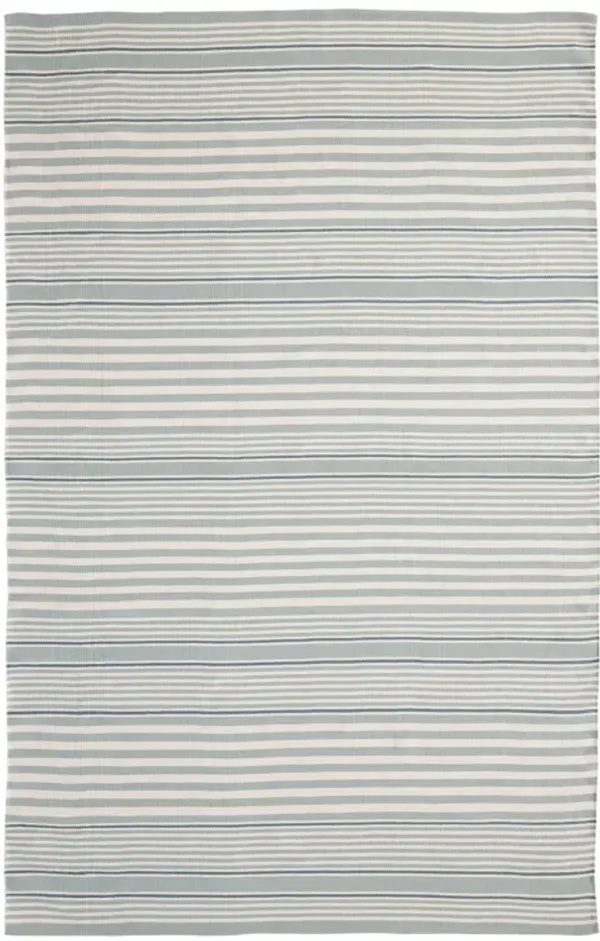 Rugby Stripe Handwoven Indoor/Outdoor Rug