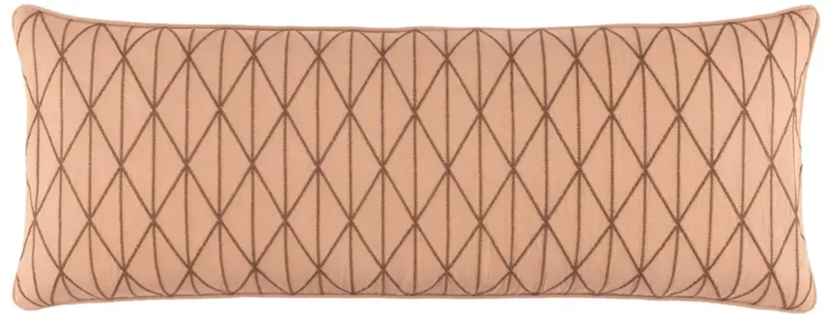 Adger Embroidered Decorative Pillow Cover