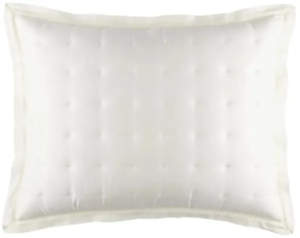 Silken Solid Puff Sham