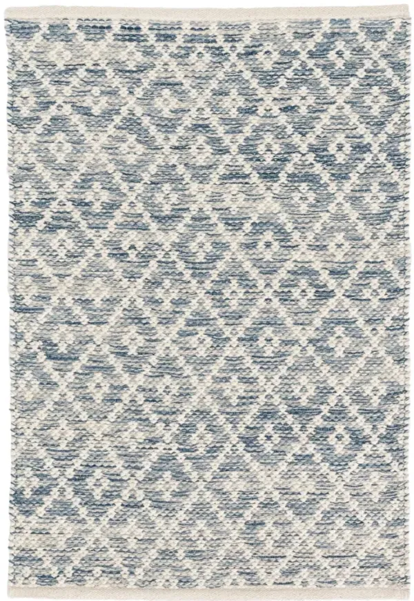 Melange Diamond Handwoven Cotton Rug