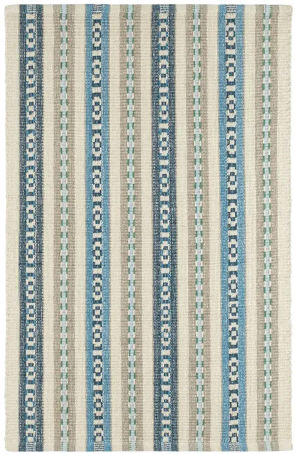 Long Slade Handwoven Cotton Rug