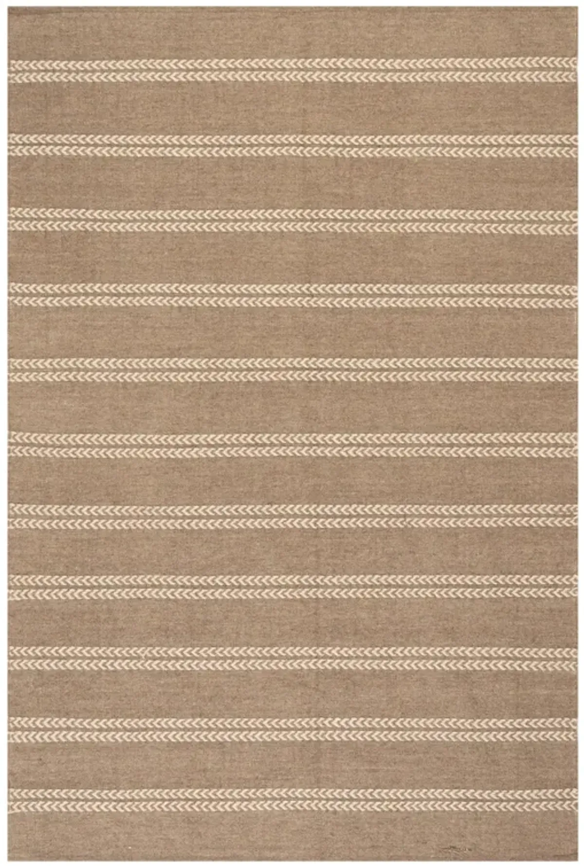 York Striped Wool Cozy Rug
