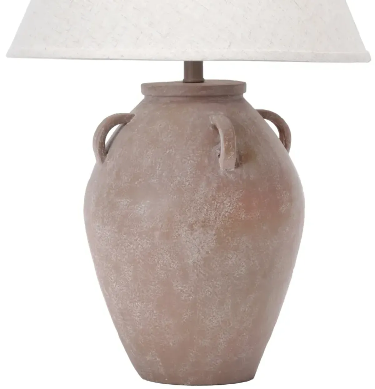29-inch Vintage Resin Amphora Table Lamp