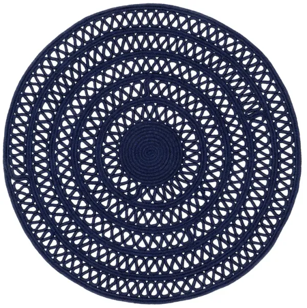Bowline Handwoven Indoor/Outdoor Round Rug