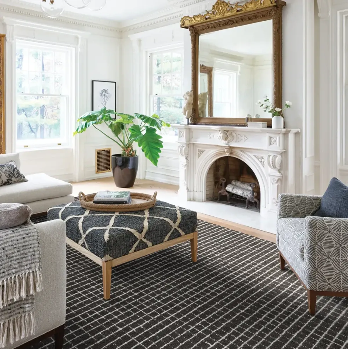 Clayborne Hand Tufted Wool Rug