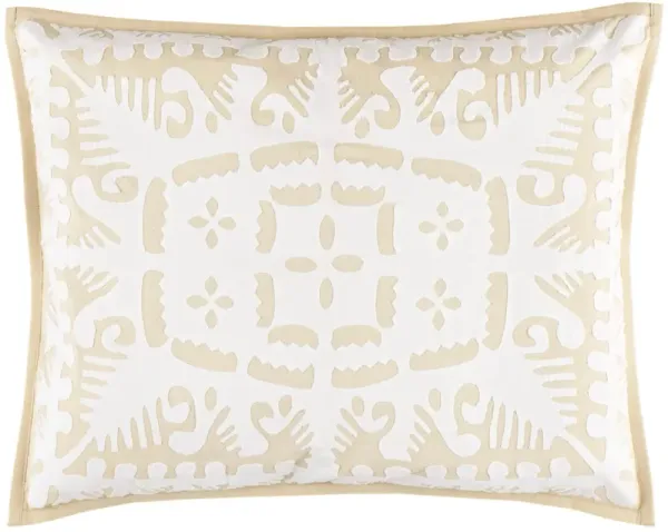Knight Wood Cutwork Sham