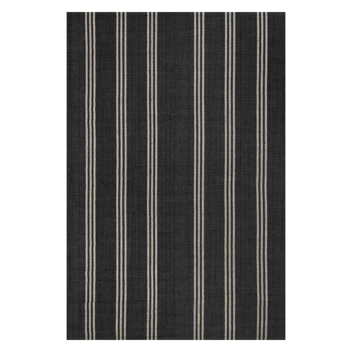 Cinder Stripe Wool Rug