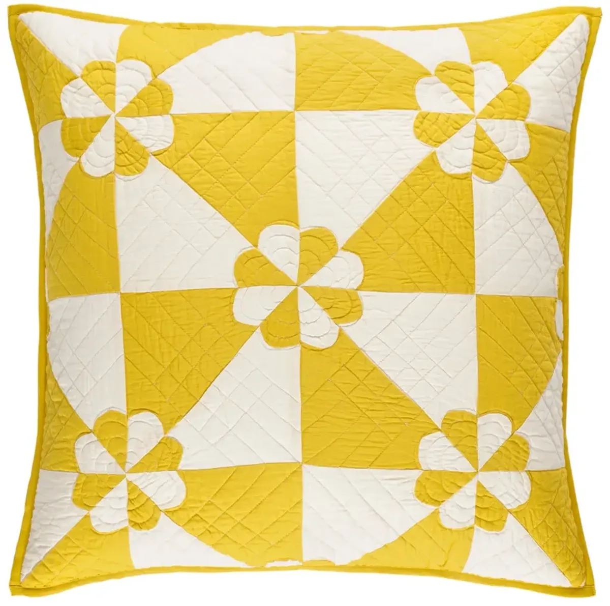 Sunny Side Quilted Sham