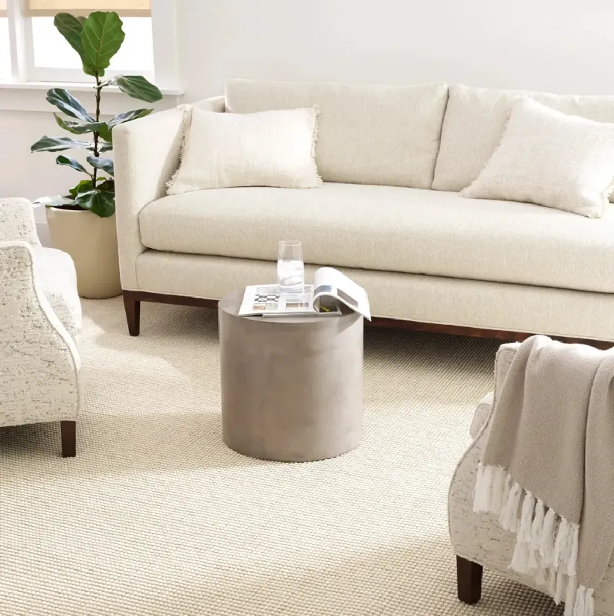 Pixel Woven Sisal/Wool Rug