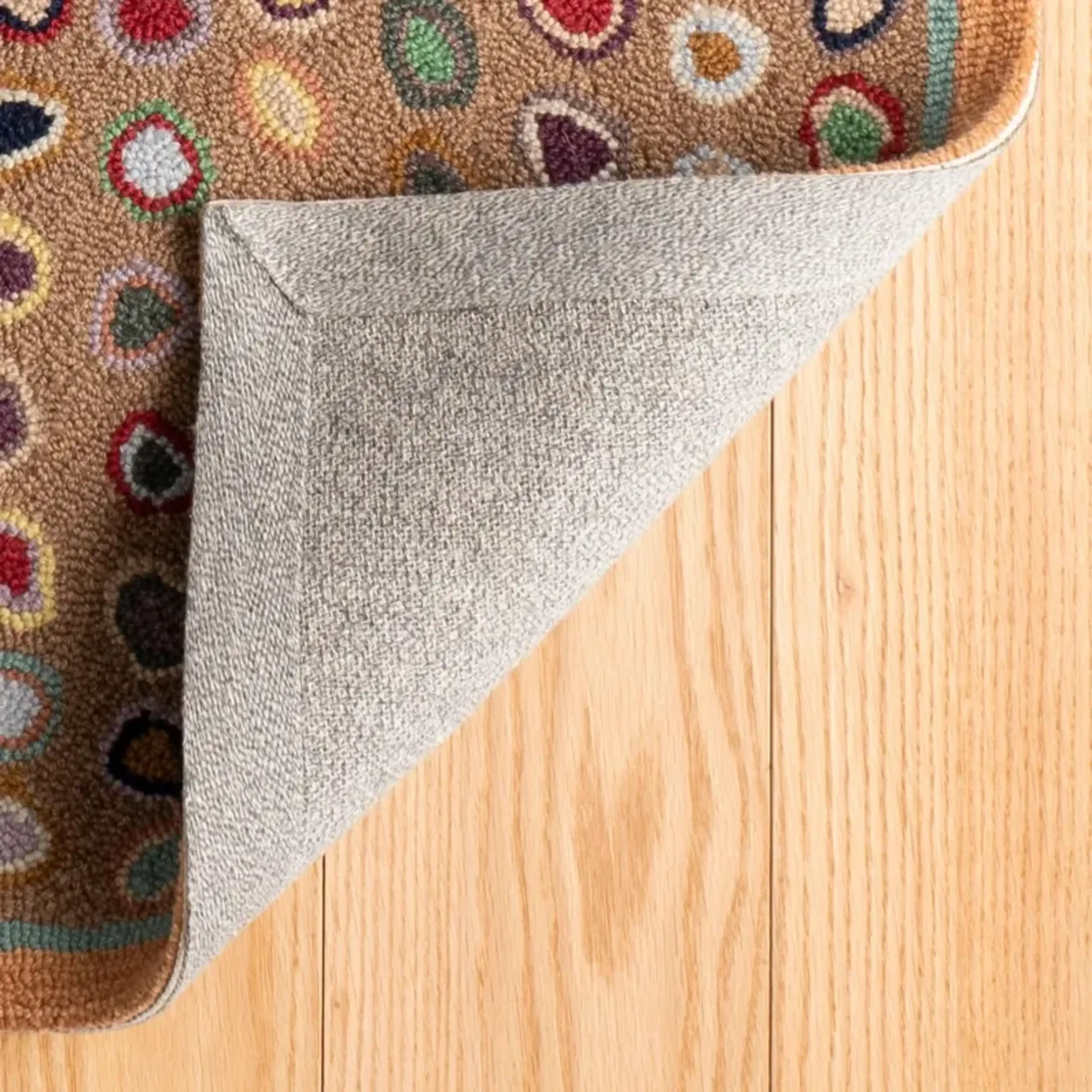 Cats Paw Hand Micro Hooked Wool Rug Annie Selke | Furniture.com