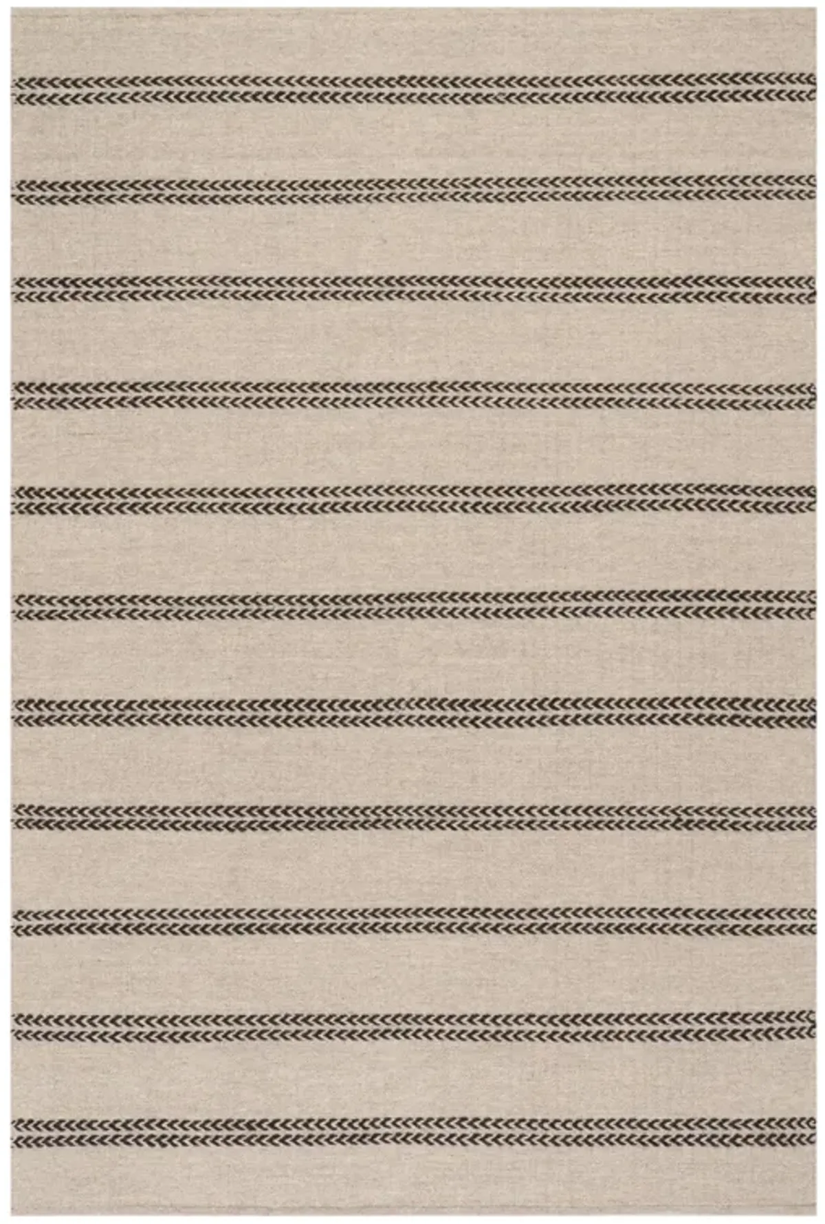 York Striped Wool Cozy Rug