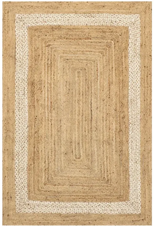 Hatchwood Bordered Jute Rug