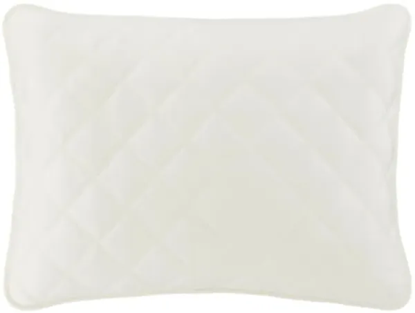 Quilted Silken Solid Sham