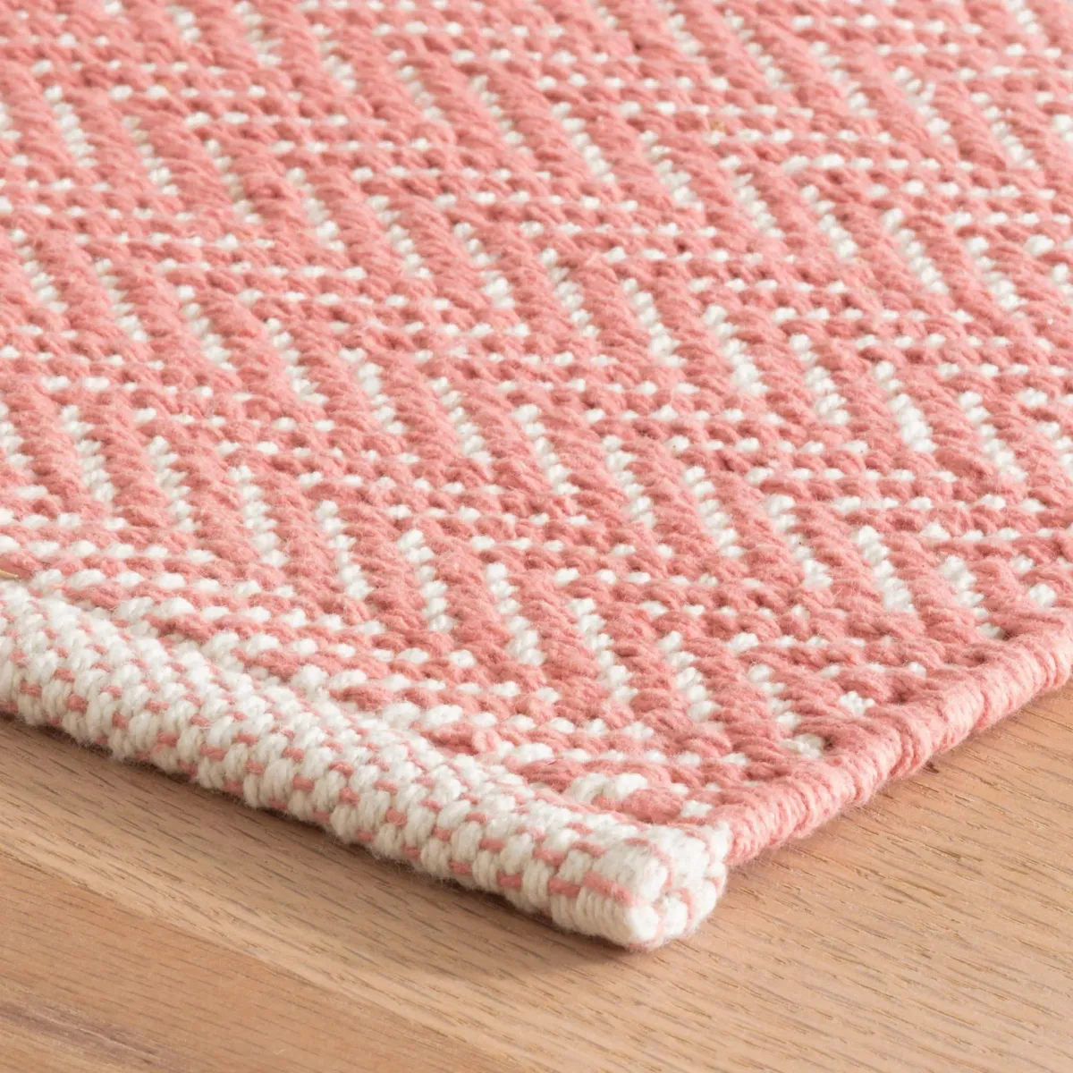 Herringbone Handwoven Cotton Rug