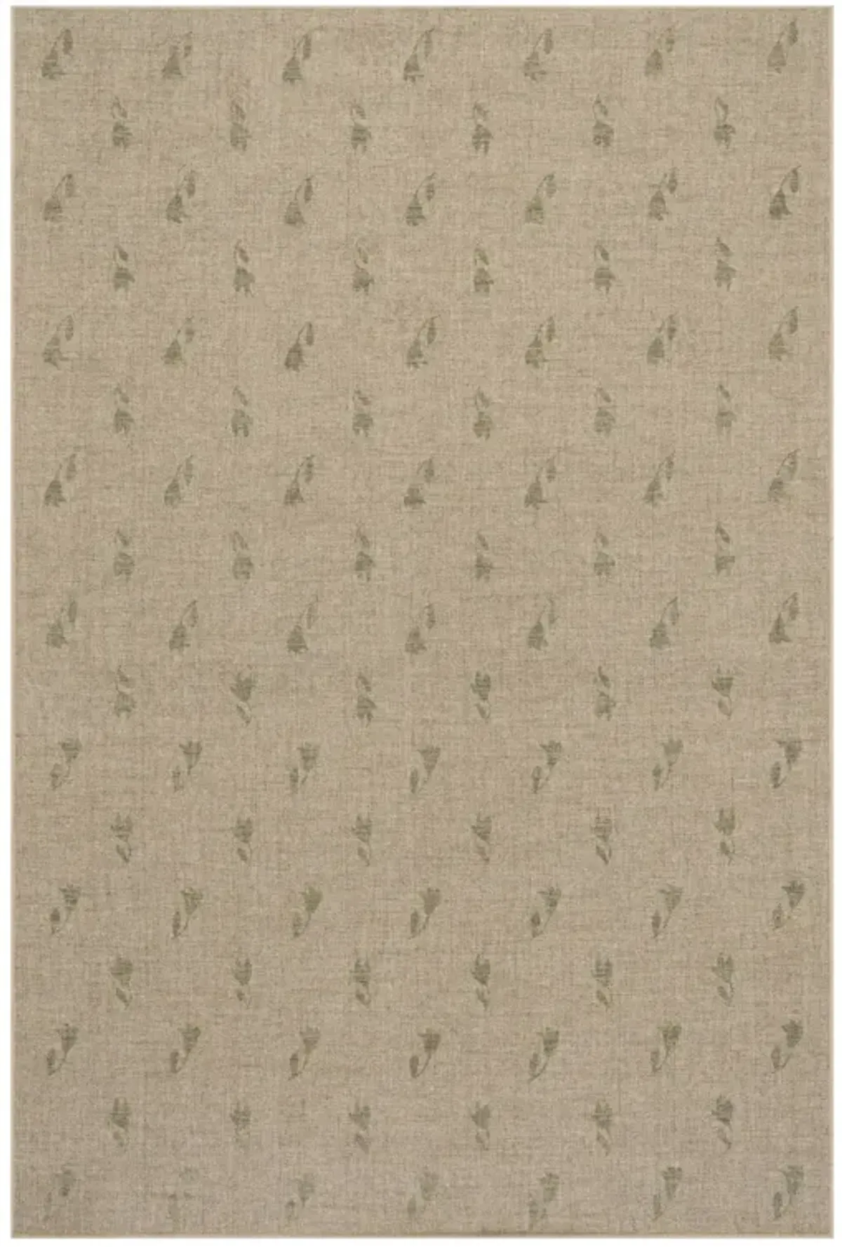 Flora Soft Floral Washable Rug