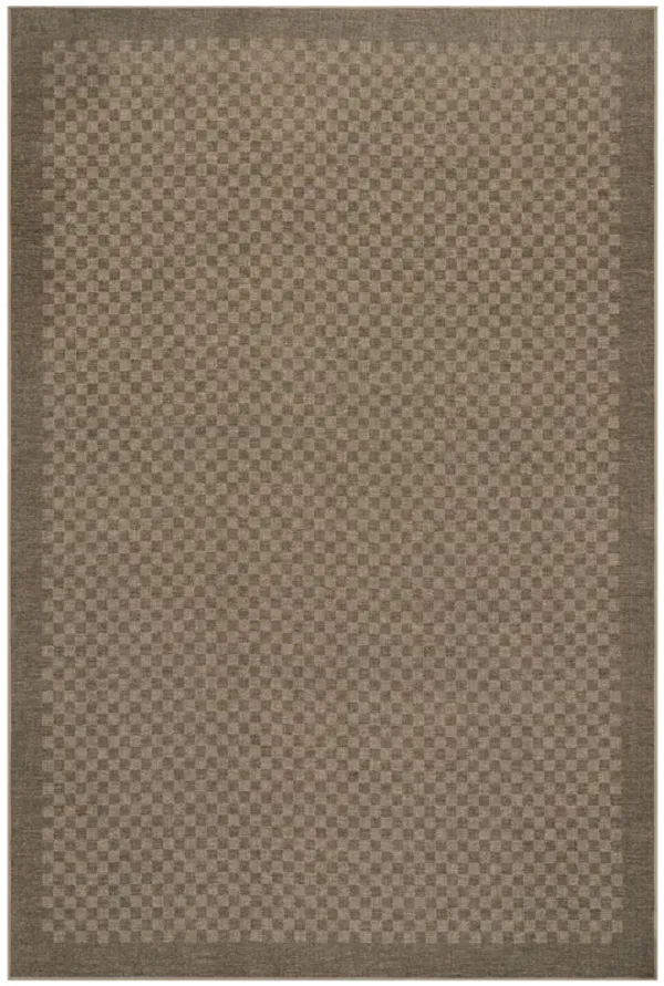 Watts Modern Checkered Washable Rug