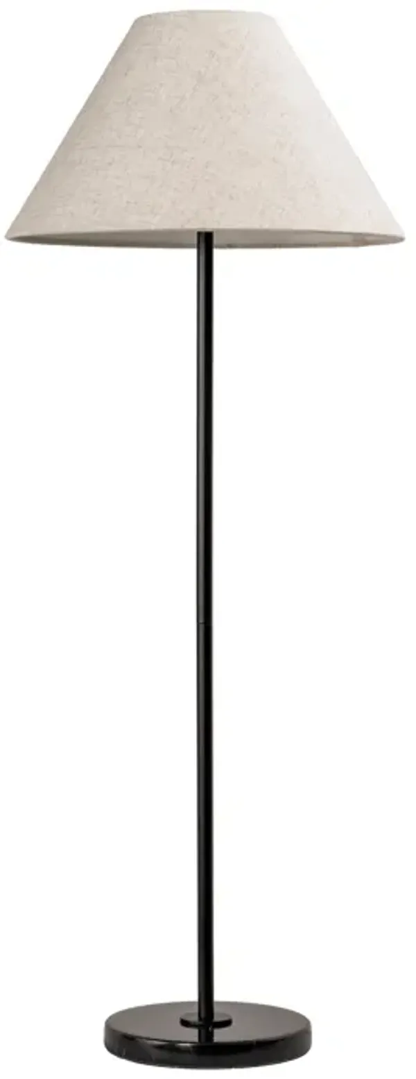38-inch Iron Torchiere Industrial Table Lamp