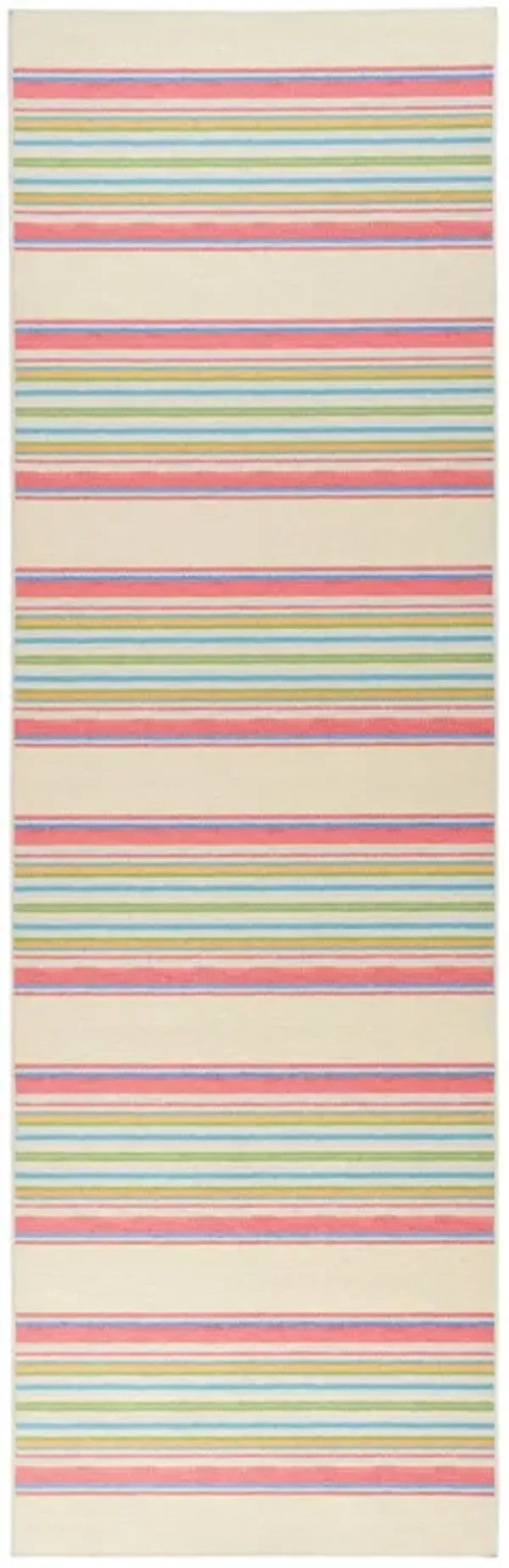 Cady Stripe Machine Washable Rug